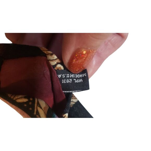 Johnny‎ Carson Neck Tie Mens Luxury Multicolor Abstract Business Church Designer - Picture 9 of 12